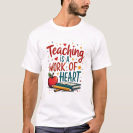Camiseta de Apreciação do Professor - "Ensinar é u