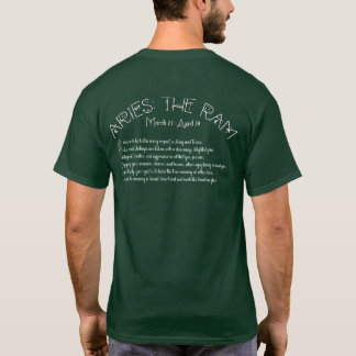 Camiseta de Áries – Floresta Profunda