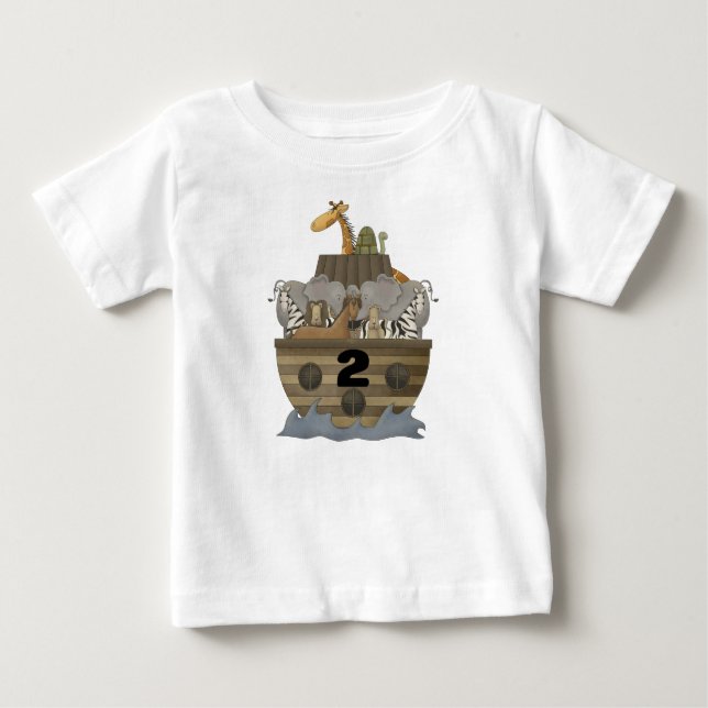 Camiseta de Ark Noah, de 2 anos (Frente)