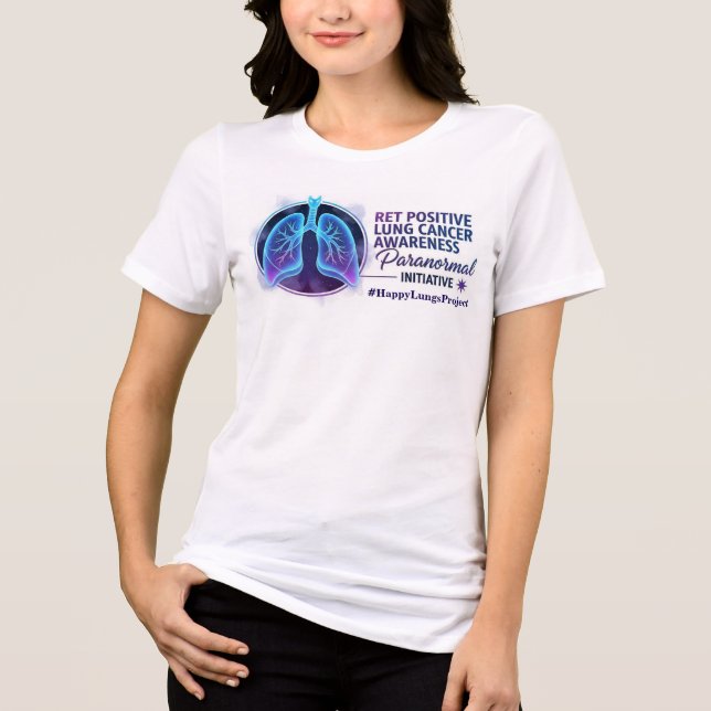 Camiseta de arrecadação de fundos do Projeto Pulmõ (Frente)