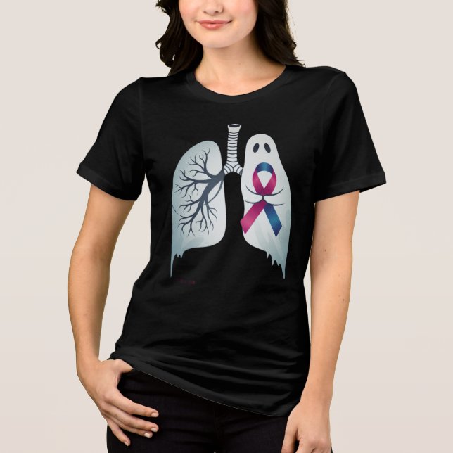 Camiseta de arrecadação de fundos do Projeto Pulmõ (Frente)