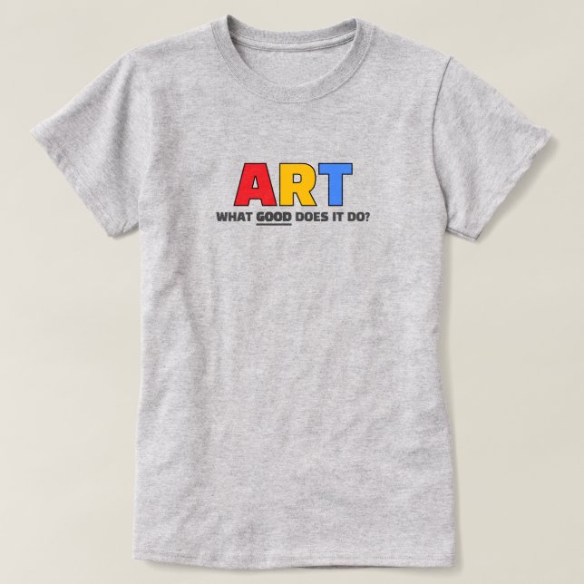 Camiseta de Arte (Frente do Design)