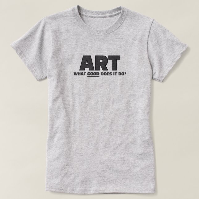 Camiseta de Arte (Frente do Design)