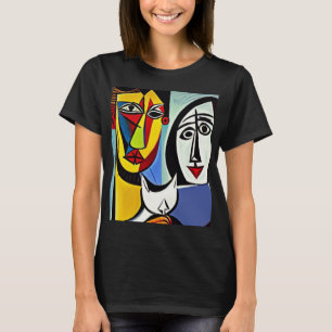 Camiseta de Arte Abstrata