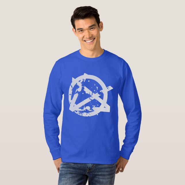 Camiseta de Arte Abstrata (Frente Completa)