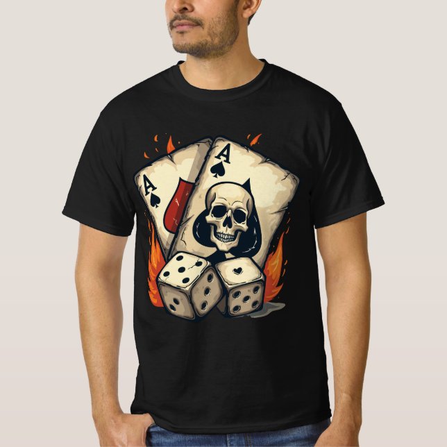 Camiseta de Arte Abstrata em Linhas (Frente)