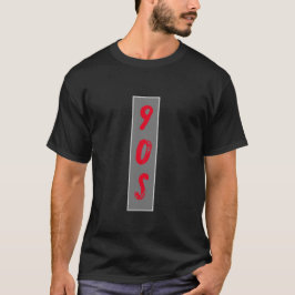 camiseta de arte anos 80 90