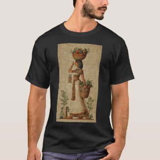 Camiseta de Arte da Rainha Egípcia Vintage | Antig