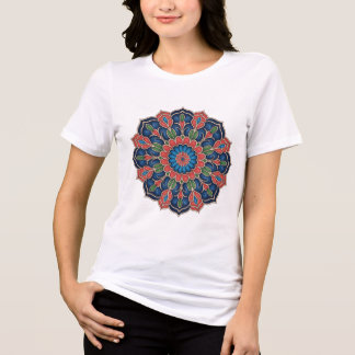 Camiseta de Arte de Esmalte Persa (Minakari)