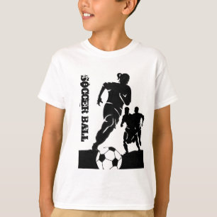 camiseta de arte de futebol