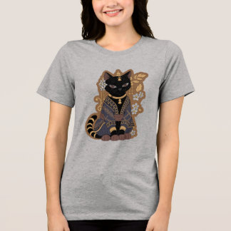 Camiseta de Arte de Gato Javanês