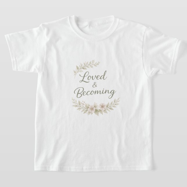 Camiseta de arte de IA com citações de amor com ac (Postura )