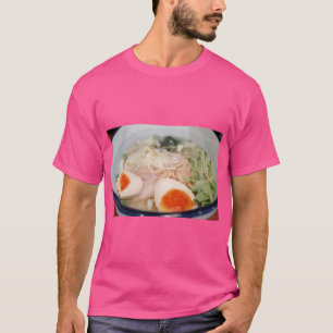 Camiseta de Arte de Macarrão Japonês