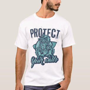 Camiseta de Arte de Parede com Grafite   Arte de R