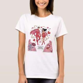 Camiseta de Arte de Romance Vintage