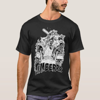 Camiseta de Arte de Tatuagem Timberrr