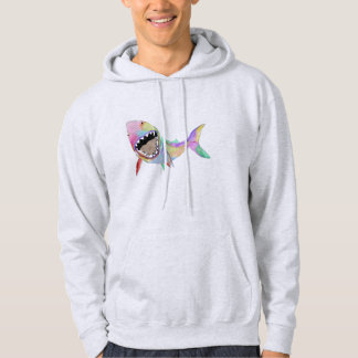 Camiseta de arte de tubarão oceano
