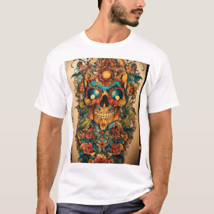 Camiseta de Arte do Diabo Angel Tattoo.