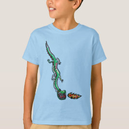Camiseta de Arte do Dragão Carnudo