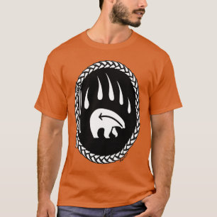 Camiseta de Arte do Urso Tribal Bear Claw Men's Ca
