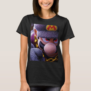 Camiseta de Arte Facial de Guerreiro Gráfico Tri