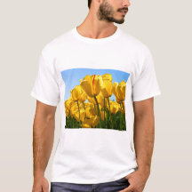 Camiseta de Arte Floral Colorida