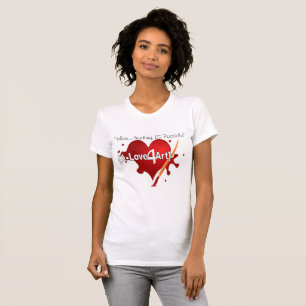 Camiseta de Arte K-Love 4 - Tudo é possível!
