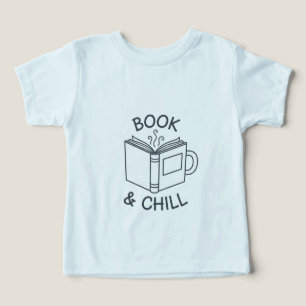 Camiseta de arte minimalista com o tema Livro e Re
