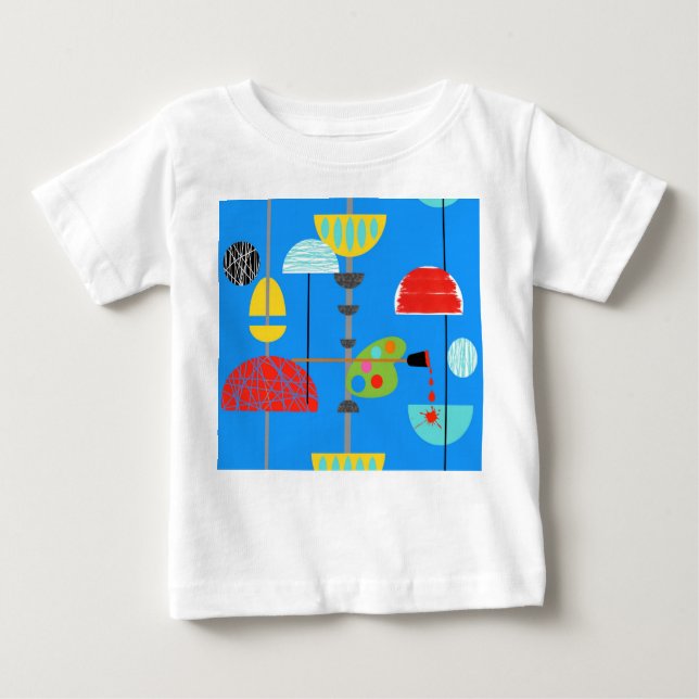 Camiseta de Arte Moderna Minimalista (Frente)