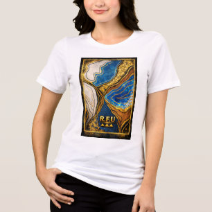 Camiseta de Arte Urbana Abstrata PowerOf3Brand