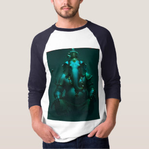 Camiseta de Arte Warli Shri Ganeshaya Namah - Cami