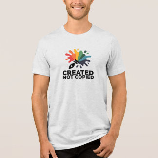 Camiseta de Artista Criada Não Copiada