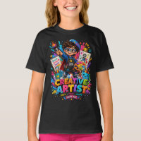Camiseta de Artista Criativo Amante da Arte para C