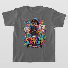 Camiseta de Artista Criativo Amante da Arte para C