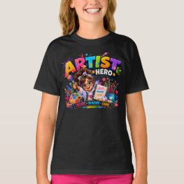 Camiseta de Artista para Crianças | Futuro Artista
