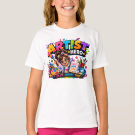 Camiseta de Artista para Crianças | Futuro Artista