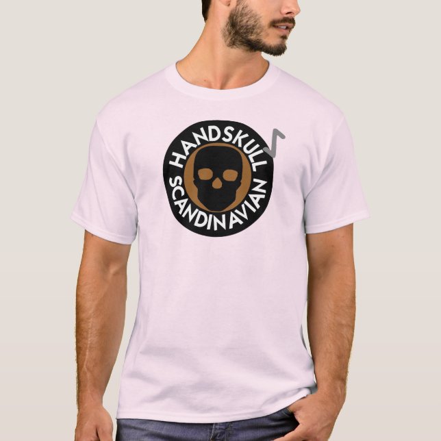 Camiseta de árvore HANDSKULL LIV básica P4 (Frente)