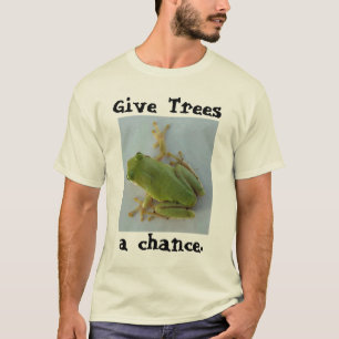 Camiseta Dê árvores, uma possibilidade