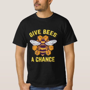 Camiseta Dê às abelhas uma chance