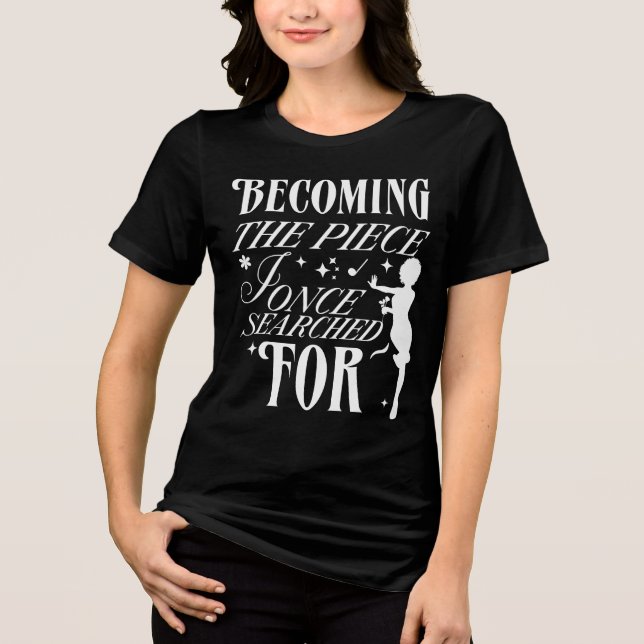Camiseta de autocuidado inspirador  (Frente)