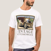 Camiseta de Automóveis Antigos