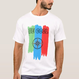 Camiseta de Aventura Bússola Moderna - Cor "Be Coo