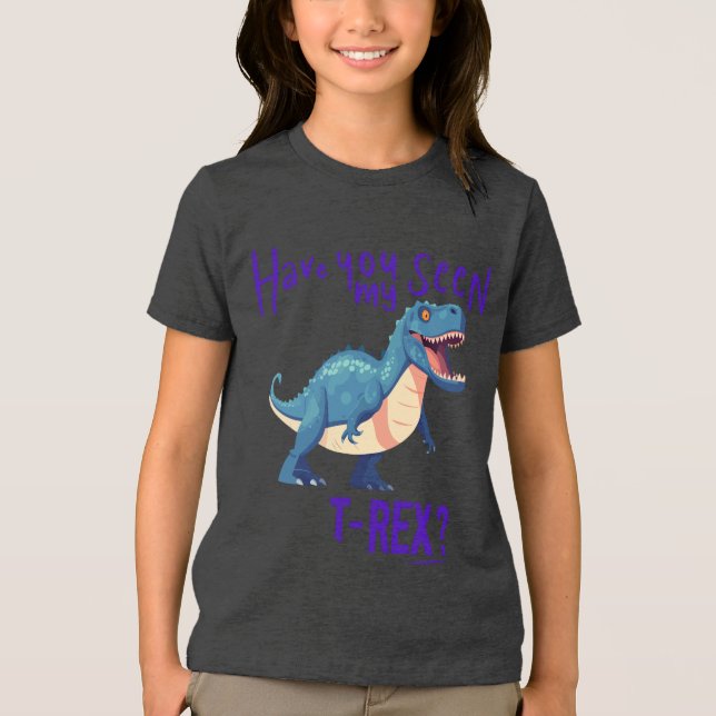 Camiseta de Aventura do T-Rex Perdido (Frente)