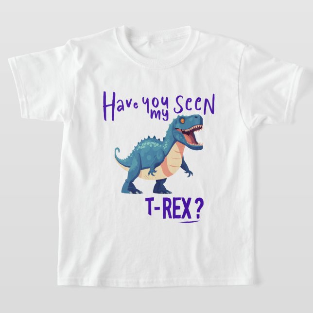 Camiseta de Aventura do T-Rex Perdido (Postura )