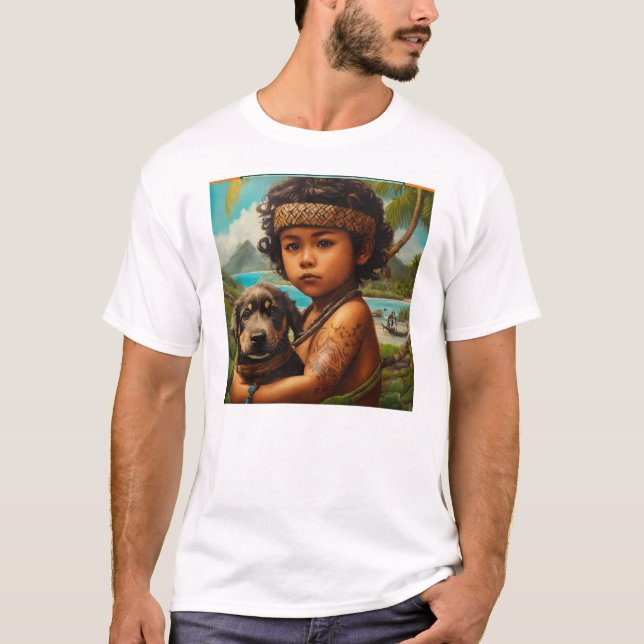 Camiseta de Aventura para Crianças do Cosmic Explo (Frente)