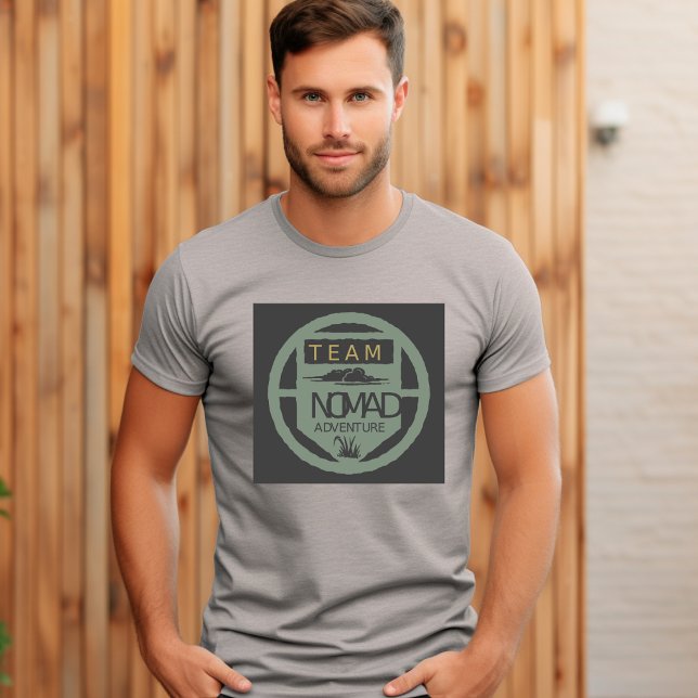 Camiseta de Aventura para Equipe Nomad (Criador carregado)