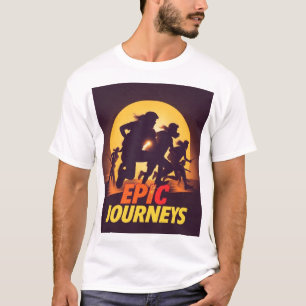 Camiseta de Aventura Viagens Épicas