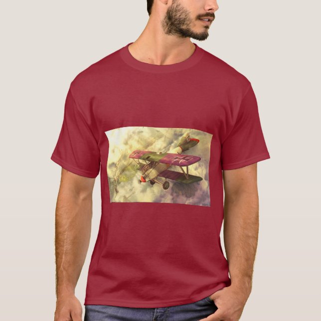 Camiseta de avião albatroz (Frente)