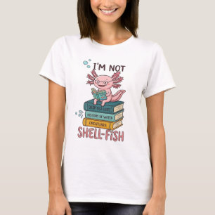 Camiseta de Axolote 'Não Sou Egoísta' - Presente D