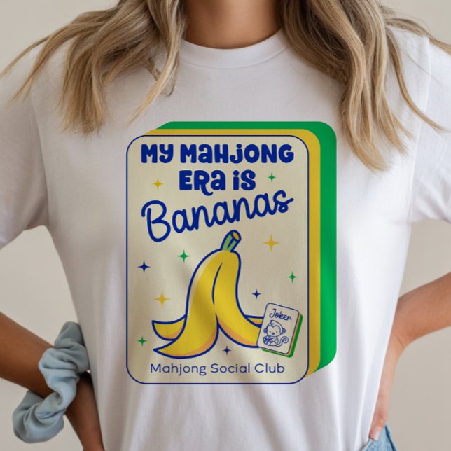Camiseta de Azulejo de Jogo Casca de Banana da Era (Criador carregado)